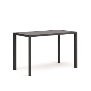 Kave Home Bartafel 'Culip' 150 x 77cm, kleur Donkergrijs