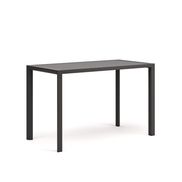 Kave Home Bartafel 'Culip' 150 x 77cm, kleur Donkergrijs