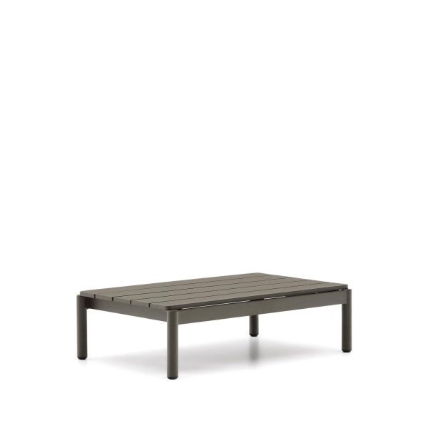 Kave Home Outdoor Salontafel 'Sorells' 91 x 57cm, kleur Donkergroen