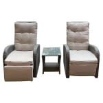 King wicker duo set - Buitengewoon de boet