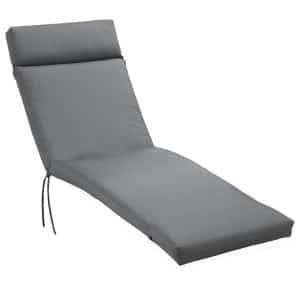 Outsunny loungekussen, weerbestendig, comfortabel, ideaal voor loungesets, 196 x 55 x 8 cm, donkergrijs | Aosom.nl