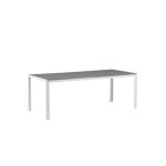 Rebellenclub Argento Tuintafel - 205 x 90 cm - Grijs