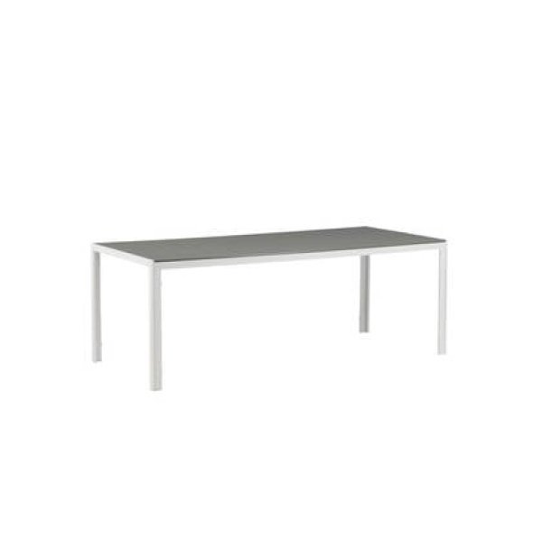Rebellenclub Argento Tuintafel - 205 x 90 cm - Grijs