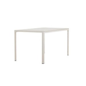 Rebellenclub Cappero Tuintafel - 140 x 80 cm - Beige