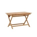 Rebellenclub Crema Tuintafel - 120 x 70 cm - Naturel HoutÊ