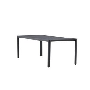 Rebellenclub Minosa Tuintafel - 200 x 90 cm - Zwart