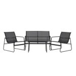 Rebellenclub Mistral Loungeset - Zwart