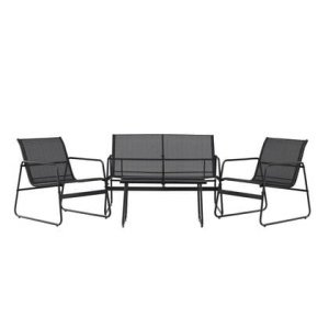 Rebellenclub Mistral Loungeset - Zwart
