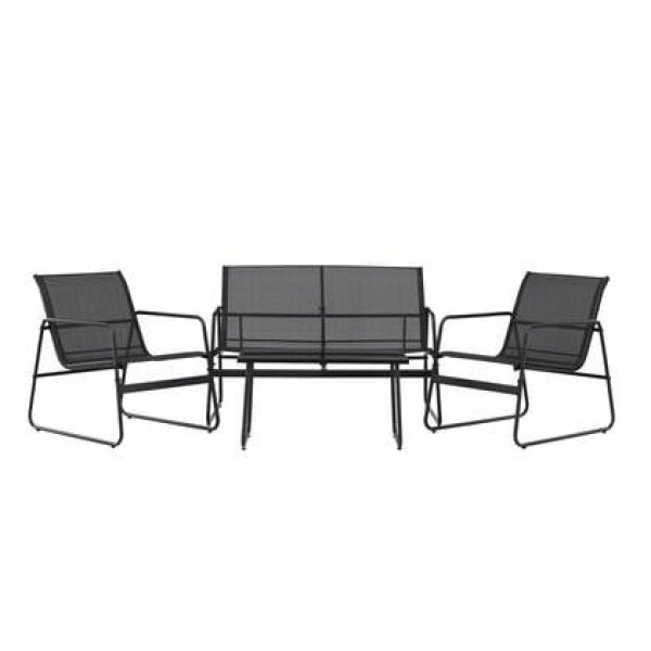 Rebellenclub Mistral Loungeset - Zwart