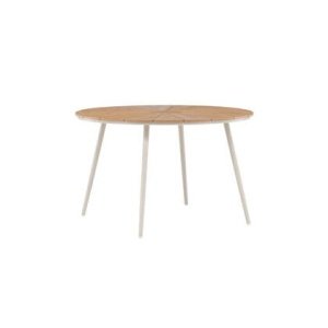 Rebellenclub Nella Tuintafel - ø120cm - Beige