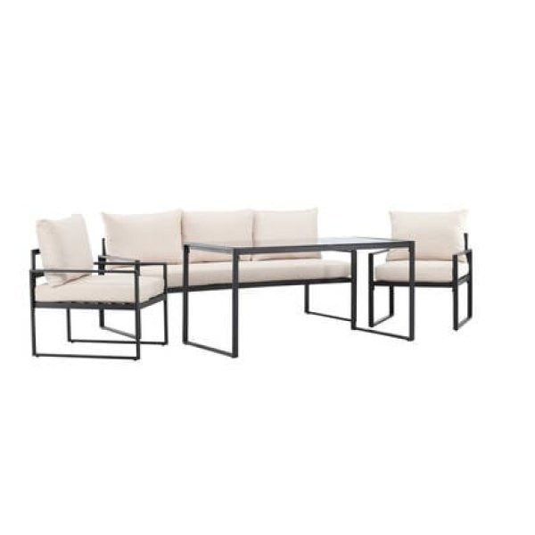 Rebellenclub Pelmo Loungeset - Zwart