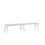 Rebellenclub Vesper Tuinbankje - 180 x 36cm - Beige