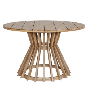 Tuintafel Zoutelande diameter 135 cm - Van der leeden