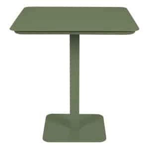 Zuiver Outdoor Bistrotafel 'Vondel' 71 x 71cm, kleur Groen