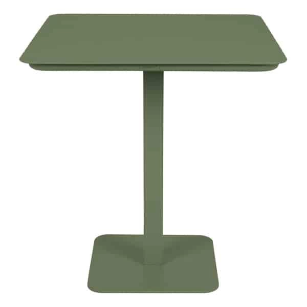 Zuiver Outdoor Bistrotafel 'Vondel' 71 x 71cm, kleur Groen