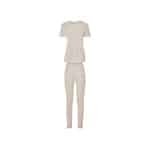 esmara Dames loungeset 2-delig (M (40/42), Beige)