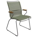 Click Tall tuinstoel Olive Green