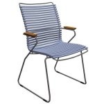 Click Tall tuinstoel Pigeon Blue