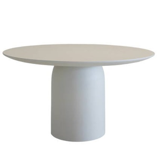 DÉJA Living - Tuintafel Greige - Rond - 130x130x76cm - Dalarö