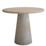 DÉJA Living - Tuintafel Travertin - Rond - 80x80x76cm - Brunn