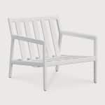 Ethnicraft Outdoor Fauteuil 'Jack' Aluminium, kleur Wit