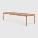 Ethnicraft Tuintafel 'Bok' Teakhout, 300 x 110cm, kleur Naturel