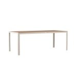 Fjôrd - Eettafel Rechthoek - Beige - 205x90x74cm - Break
