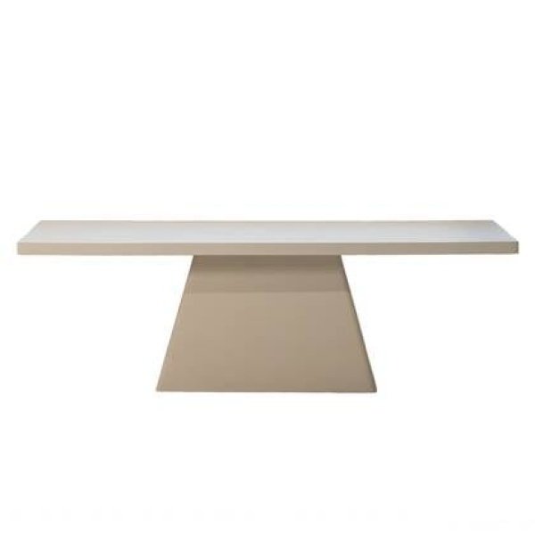 Giga Meubel - Tuintafel Rechthoek 160cm - Beige Eco Composiet - Avia
