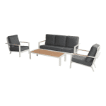 Hartman Loungeset Breeze Excl. tafel - Grijs
