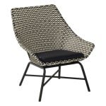 Hartman Loungestoel 'Delphine', kleur Zwart