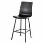 Hartman Outdoor Barkruk 'Sophie Wave' kleur Antraciet (zithoogte 77cm)