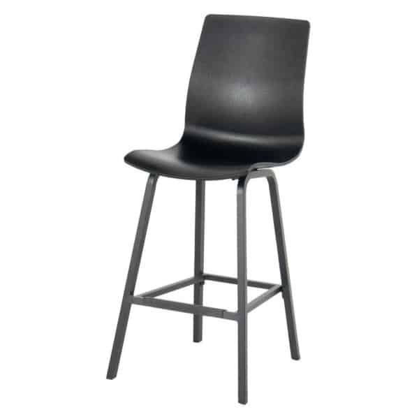 Hartman Outdoor Barkruk 'Sophie Wave' kleur Antraciet (zithoogte 77cm)