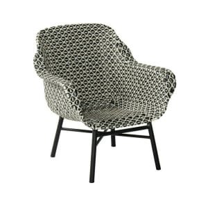 Hartman Outdoor Loungestoel 'Delphine' kleur Zwart