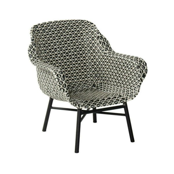 Hartman Outdoor Loungestoel 'Delphine' kleur Zwart