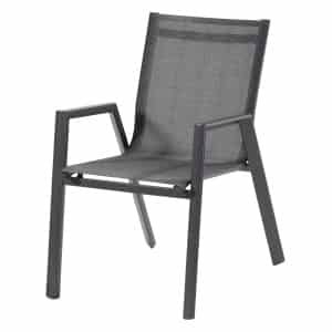 Hartman Tuinstoel 'Aruba' kleur Antraciet