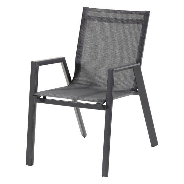 Hartman Tuinstoel 'Aruba' kleur Antraciet