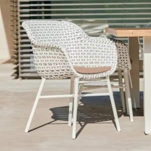 Hartman Tuinstoel 'Delphine', kleur Wit