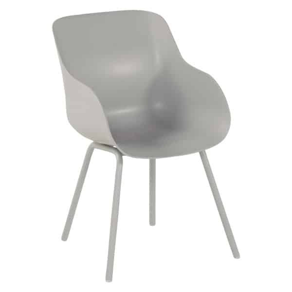 Hartman Tuinstoel Sophie Rondo met armleuning - Grijs