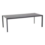 Hartman Tuintafel 'California' HPL, 225 x 100, kleur Antraciet