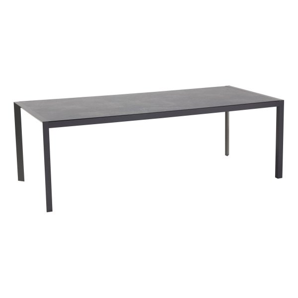 Hartman Tuintafel 'California' HPL, 225 x 100, kleur Antraciet