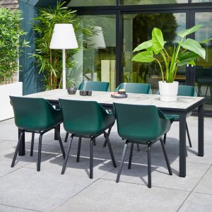 Hartman Tuintafel Comino 223 x 105cm - Zwart