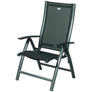 Hartman Verstelbare Tuinstoel Belcampo - Antraciet