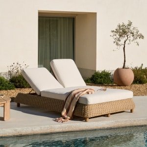 Kave Home 2-persoons Ligbed 'Meria' Rattan