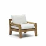 Kave Home Fauteuil 'Forcanera' Teakhout