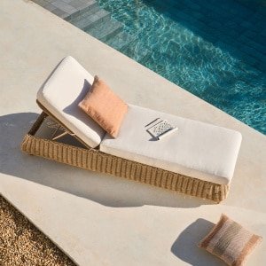 Kave Home Ligbed 'Meria' Rattan