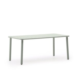 Kave Home Tuintafel 'Brai' 180 x 90cm, kleur Turquoise
