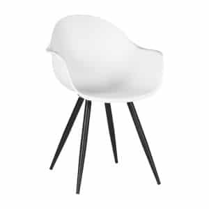 LABEL51 Eetkamerstoel 'Luca', kleur Wit