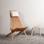 Nohr Outdoor Loungestoel 'Amberia' Teakhout