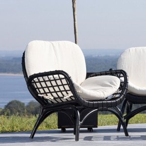Nohr Outdoor Loungestoel 'Britini' Wicker