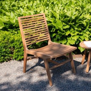Nohr Outdoor Loungestoel 'Hervey' Teakhout